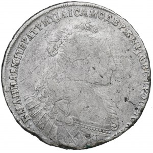 Rosja, Anna, Rubel 1735