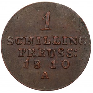 Germany, East Prussia, Schilling 1810