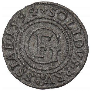 Germany, Preussen, Georg Friedrich, Schilling 1594, Konigsberg