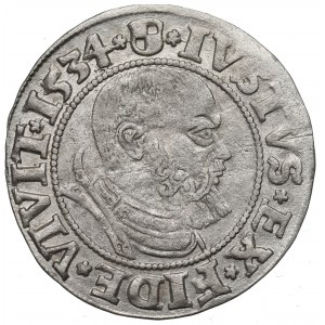 Prusy Książęce, Albrecht Hohenzollern, Grosz 1534, Królewiec