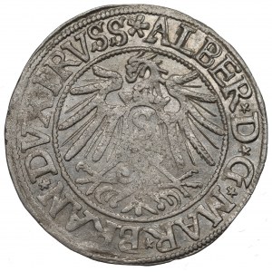 Kniežacie Prusko, Albrecht Hohenzollern, Grosz 1538, Königsberg
