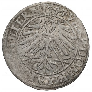 Sliezsko, vojvodstvo Legnicko-Brzesko-Wołowskie, Grosz 1545