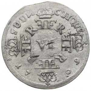Germany, Preussen, Friedrich II, 6 groschen 1709, Konigsberg
