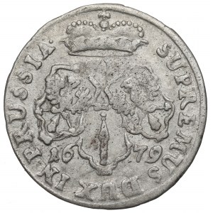 Germany, Friedrich Wilhelm, 6 groschen, 1679 HS, Konigsberg