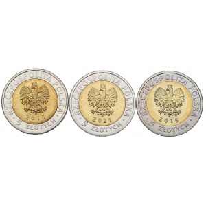 Third Republic, Set of 5 Gold 2015-21