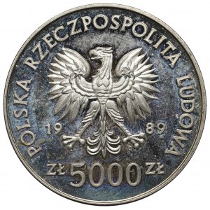 Poľská ľudová republika, 5 000 PLN, Pamiatky Torune
