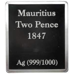 Mauritius, 2 Pence