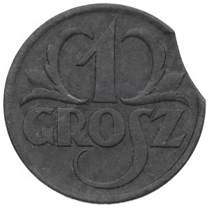 GG, 1 grosz 1939 - Rzadkość destrukt