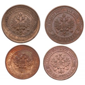 Russia, Lot of copper coins