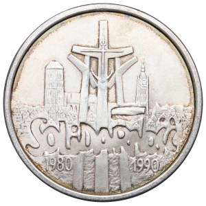 III RP, 100.000 złotych 1990 Solidarność typ B