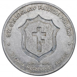 Medaila, Ján Pavol II, svätý Stanislav, patrón Poľska