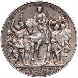 Nemecko, Prusko, 3. známka 1913 - 100 rokov od víťazstva v Lipsku