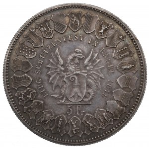 Švajčiarsko, 5 frankov 1879