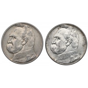 Second Republic, Set of 10 Gold 1935 Pilsudski