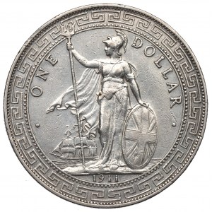 United Kingdom, 1 dollar 1911 (British Trade Dollar)