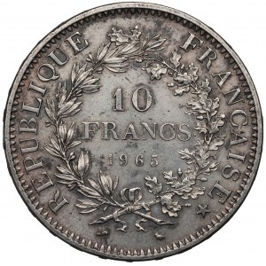 France, 10 francs 1965