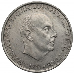 Hiszpania, 100 ptas 1966