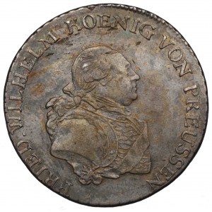 Německo, Prusko, Friedrich Wilhelm II, 1/3 tolaru 1790 E, Königsberg