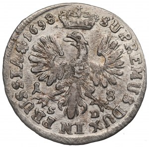 Germany Preussen, 18 groscehn 1698, Konigsberg