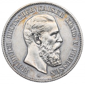 Nemecko, Prusko, 2 marky 1888