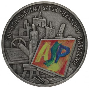 III RP, 10 PLN 2004 - 100. výročí založení Akademie výtvarných umění ve Varšavě