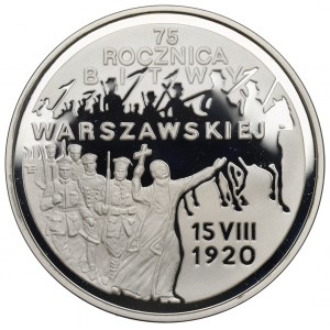 Third Republic, 20 PLN 1995 - 75th anniversary of the establishment of the Battle of Warsaw