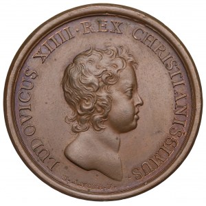 France, Louis XIV, Medal 1644