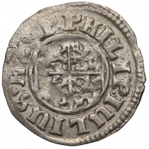 Pommern, Herzogtum Walachei, Philipp Julius, Pfennig 1613, Novopolis