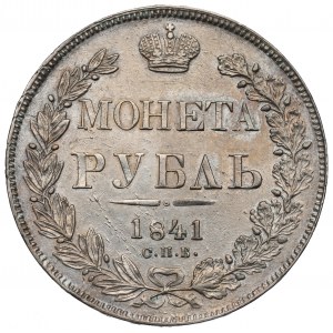 Russland, Nikolaus I., Rubel 1841 НГ