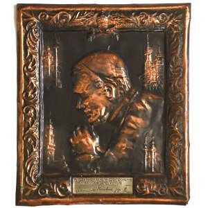 Poster of St. John Paul II - Metalwork Bydgoszcz