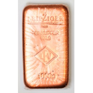 1000 g copper bar