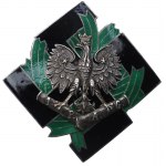 II RP, Badge of the 1st Mountain Artillery Regiment, Stryj - Buszek Lviv