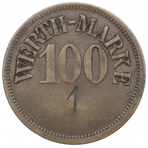 Werth-Marke 100