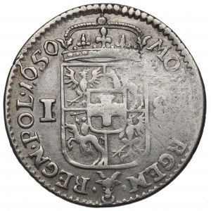 John II Casimir, 18 groschen 1650, Fraustadt