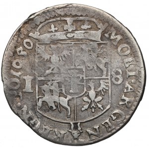 John II Casimir, 18 groschen 1650, Fraustadt