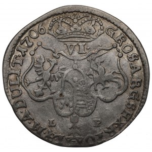 Germany, Saxony, Friedrich August I, 6 groschen 1706, Moscow