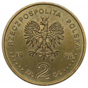 III RP, 2 zl. 1996 Zikmund II Augustus