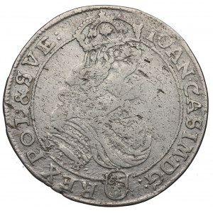 John II Casimir, 18 groschen 1668, Bromberg