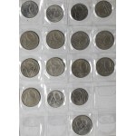 PRL, Cluster von geprägten Münzen (163 Exemplare)