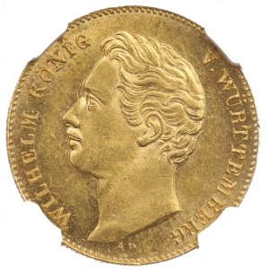 Německo, Württembersko, Dukát 1841 - NGC MS64