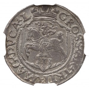 Sigismund II Augustus, Trojak 1564, Vilnius - L/L NGC MS62