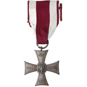 II RP, Krzyż Walecznych 1920 Knedler - numerowany