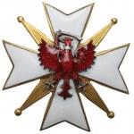 II RP, Offiziersabzeichen des 64. Pommerschen Murmansker Gewehrregiments, Grudziadz