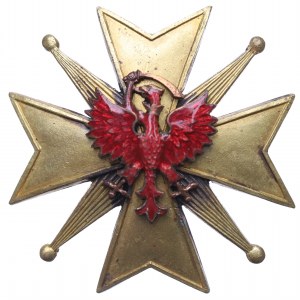 II RP, poddôstojnícky odznak 64. pomorského pluku murmanských strelcov, Grudziądz