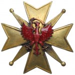 II RP, Unteroffiziersabzeichen des 64. Pommerschen Regiments der Murmansker Schützen, Grudziądz