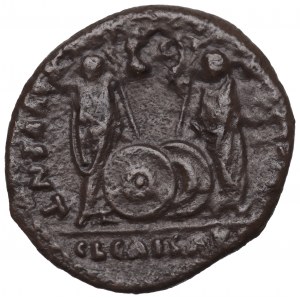 Cesarstwo Rzymskie, Oktawian August, Denar - Wnuczkowie limesfalsum