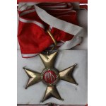 II RP, Komandérsky kríž Rádu Polonia Restituta v prípade
