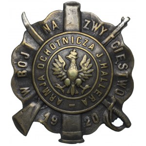 II RP, Odznak dobrovoľníckej armády generála Hallera