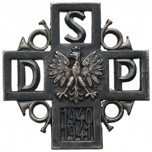 PSZnZ, Internment Badge of the Infantry Rifle Division with ID card