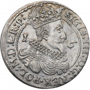 Žigmund III Vasa, Ort 1625/6, Gdansk - ex Pączkowski interpunkcia dátumu